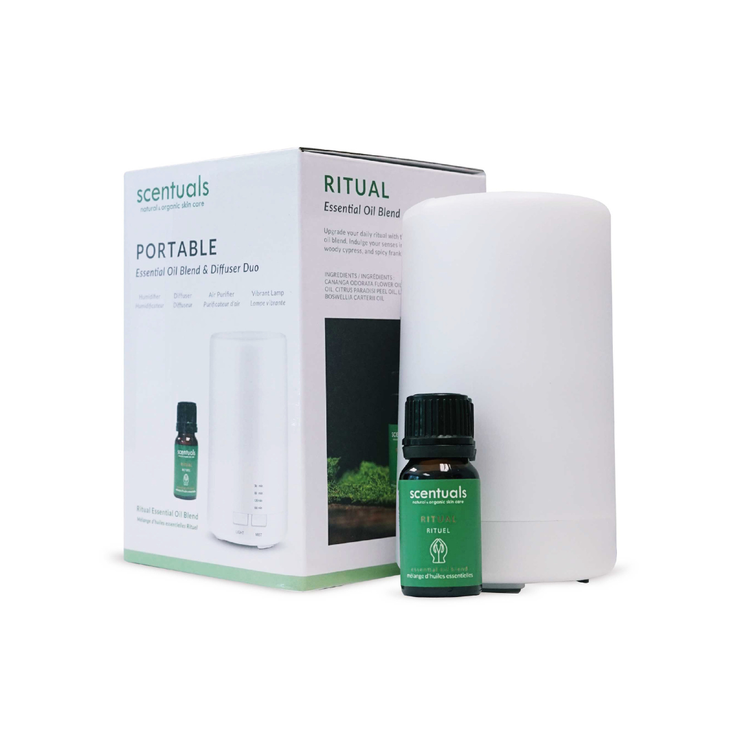 Portable Ritual Essential Oil Blend & Diffuser Duo