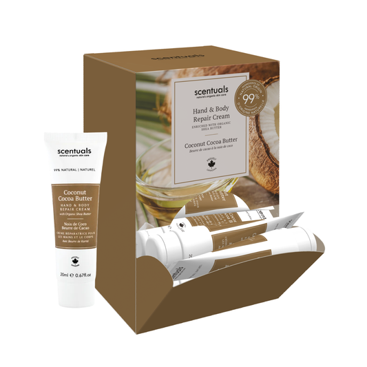 Coconut Cocoa Butter Hand Repair Cream 20ml (Display of 24)