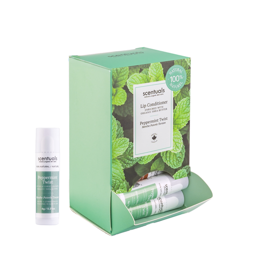 Peppermint Twist Lip Conditioners (Display of 24)
