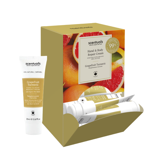 Grapefruit Turmeric Hand Repair Cream 20ml (Display of 24)