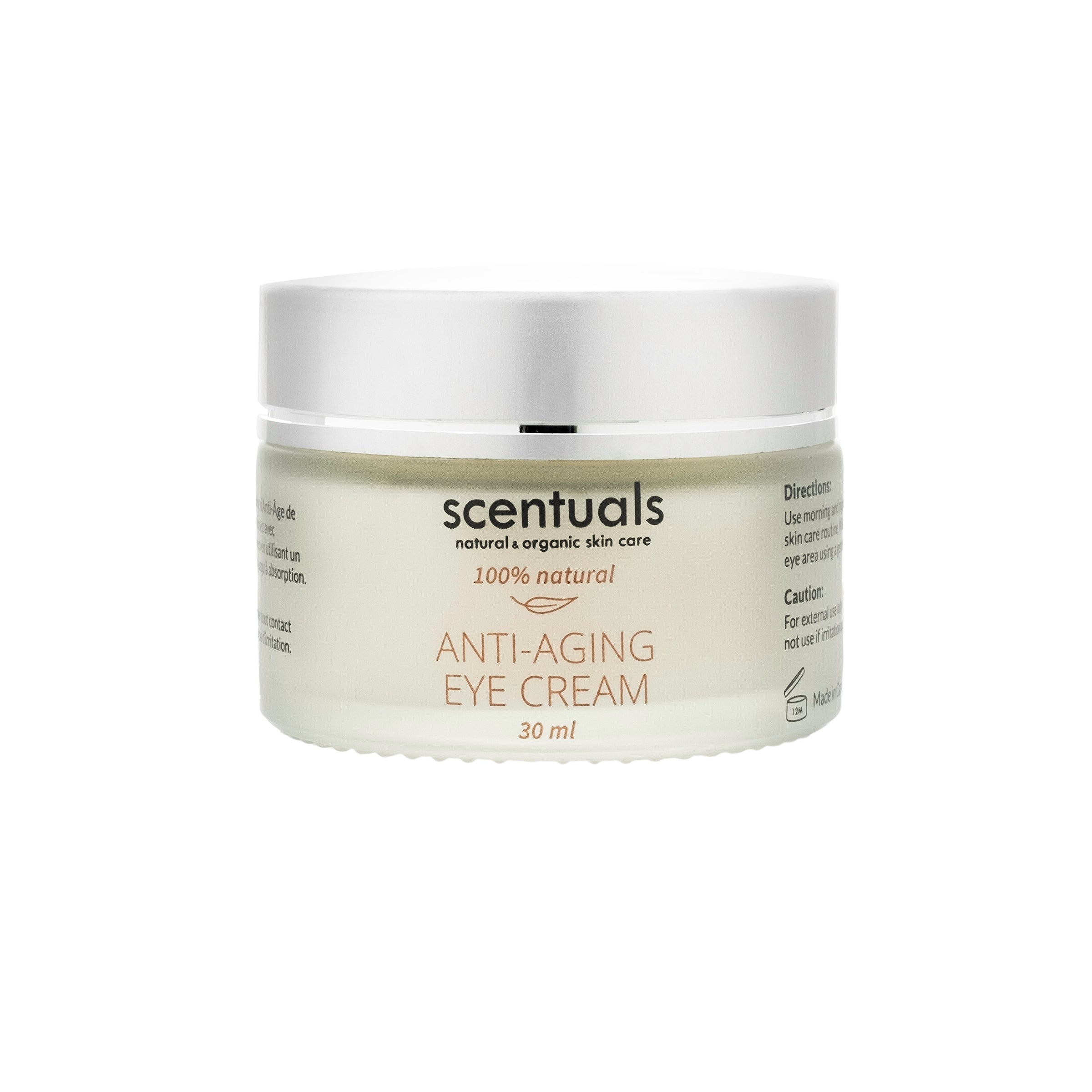Scentuals Natural Organic Skin Care Face Anti-Aging-Eye Cream