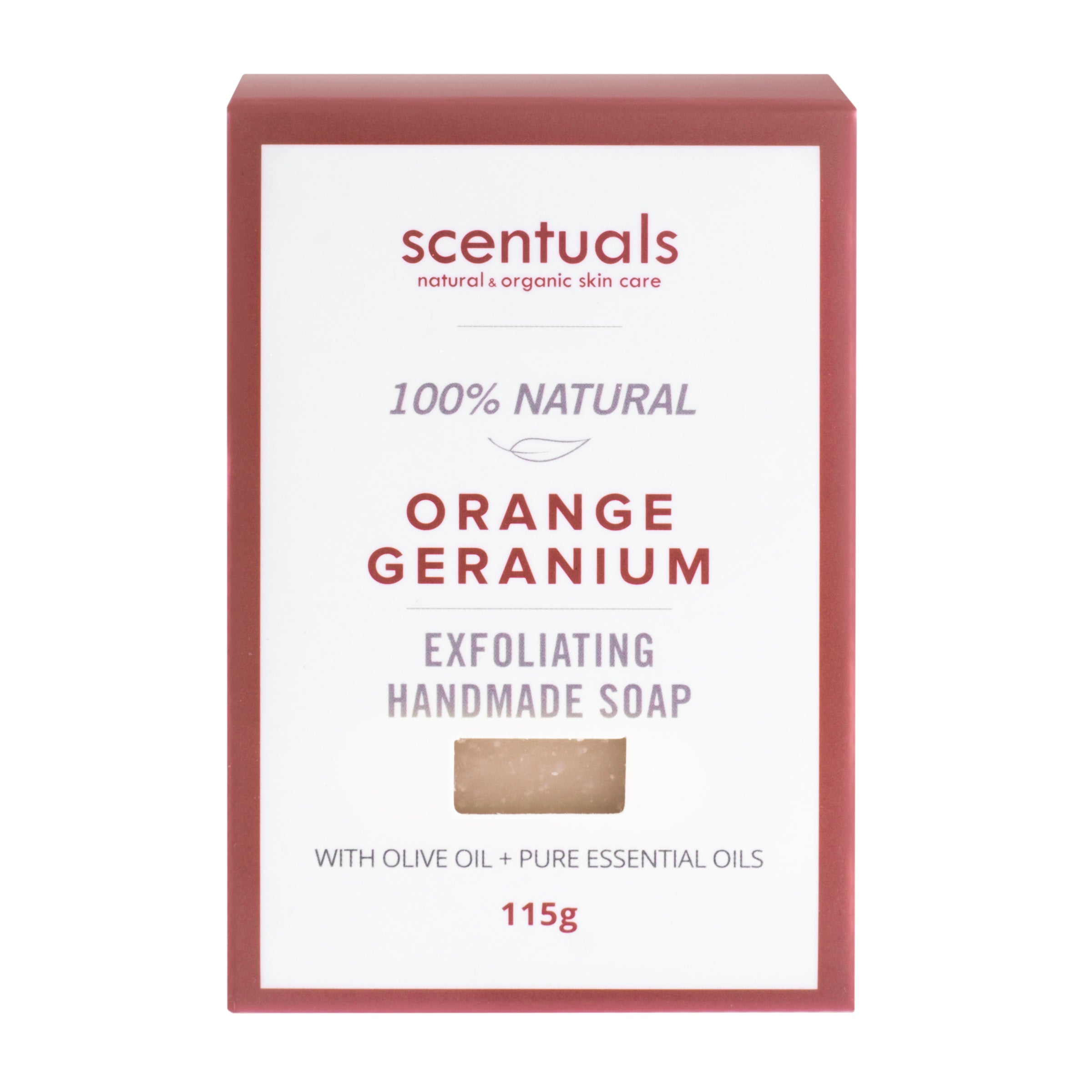 Orange Geranium Bar Soap