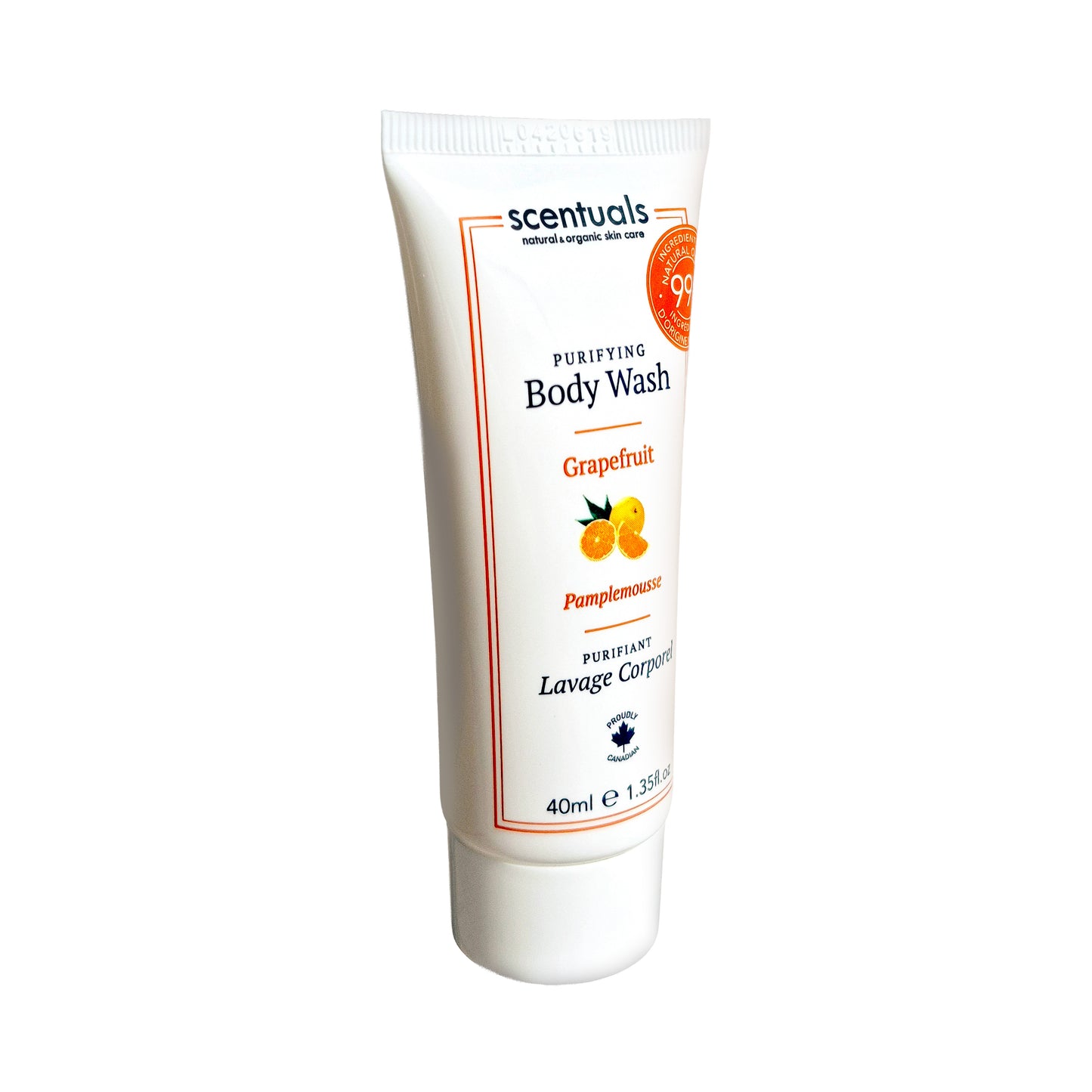 Grapefruit Body Wash  travel size