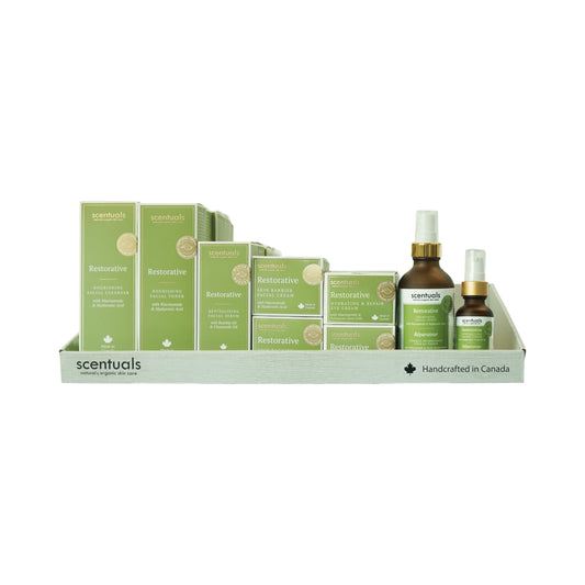 SC Restore Your Confidence Skincare Display