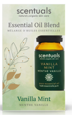 Vanilla Mint Essential Oil Blend (Boxed)