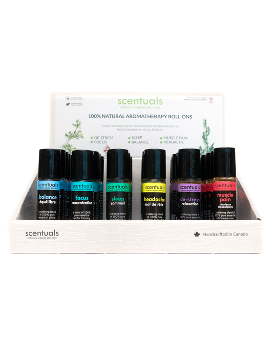 SC Aromatherapy Roll-On Display